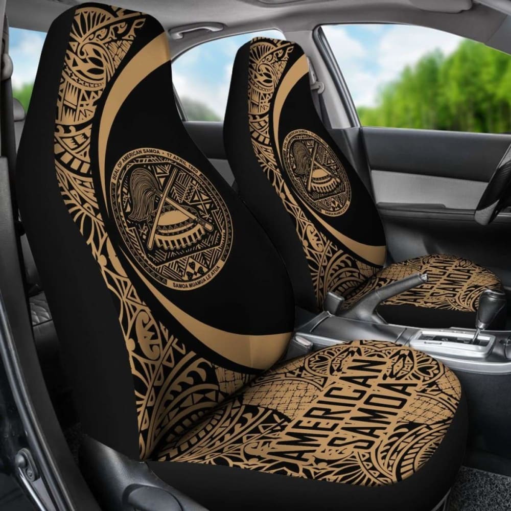American Samoa Car Seat Covers Circle Style 05 Amazing 105905 - YourCarButBetter
