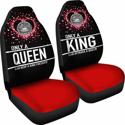 American Samoa Car Seat Covers Couple Valentine Nothing Make Sense 105905 - YourCarButBetter