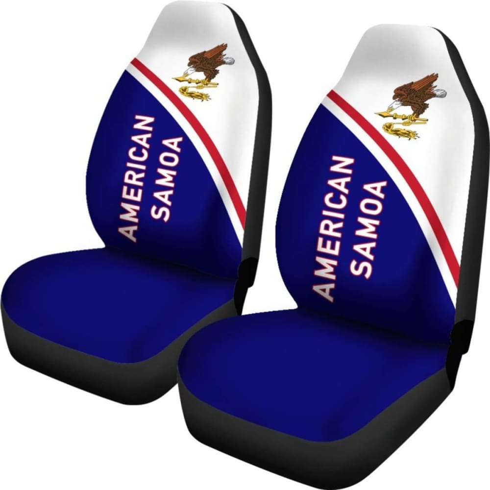 American Samoa Car Seat Covers Curve Version 105905 - YourCarButBetter
