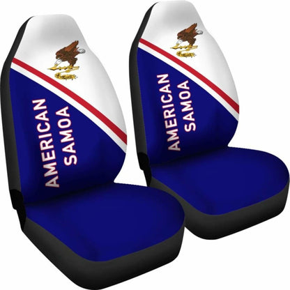 American Samoa Car Seat Covers Curve Version 105905 - YourCarButBetter