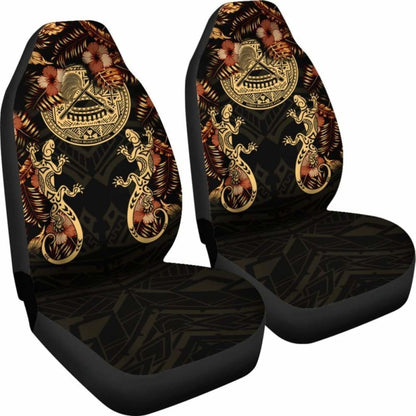 American Samoa Car Seat Covers - American Samoa Seal Lizard Hibiscus - 232125 - YourCarButBetter