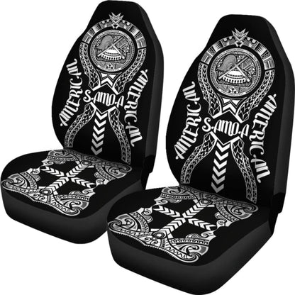 American Samoa Car Seat Covers - American Samoa Seal Polynesian Tribal - 105905 - YourCarButBetter