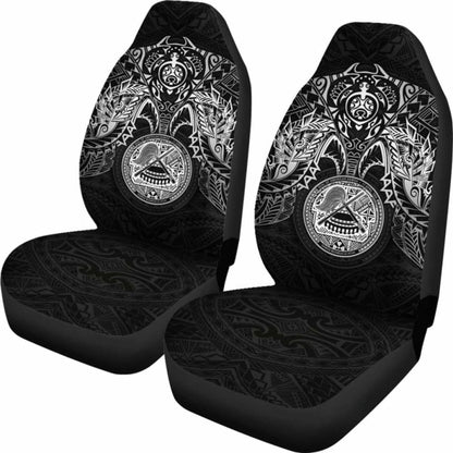 American Samoa Car Seat Covers - American Samoa Seal White Turtle Manta Ray - Amazing 091114 - YourCarButBetter