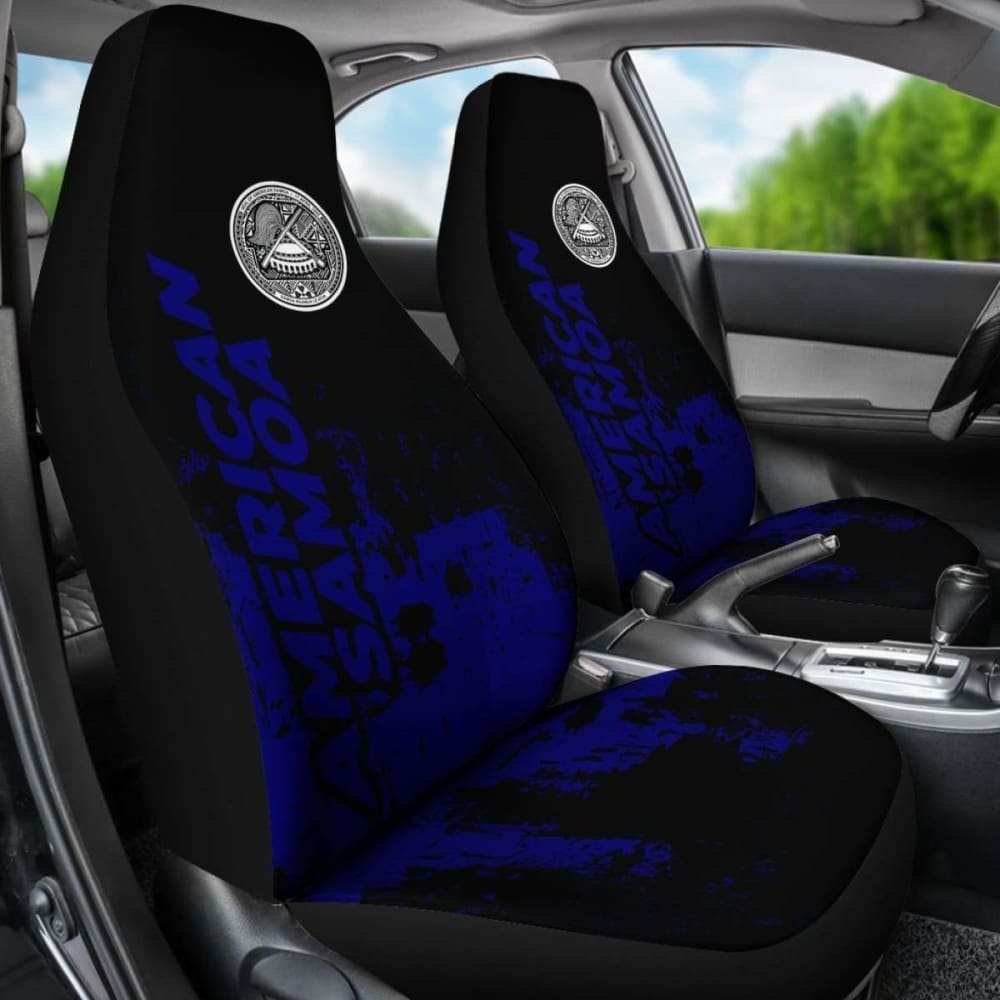 American Samoa Car Seat Covers Smudge Style 105905 - YourCarButBetter