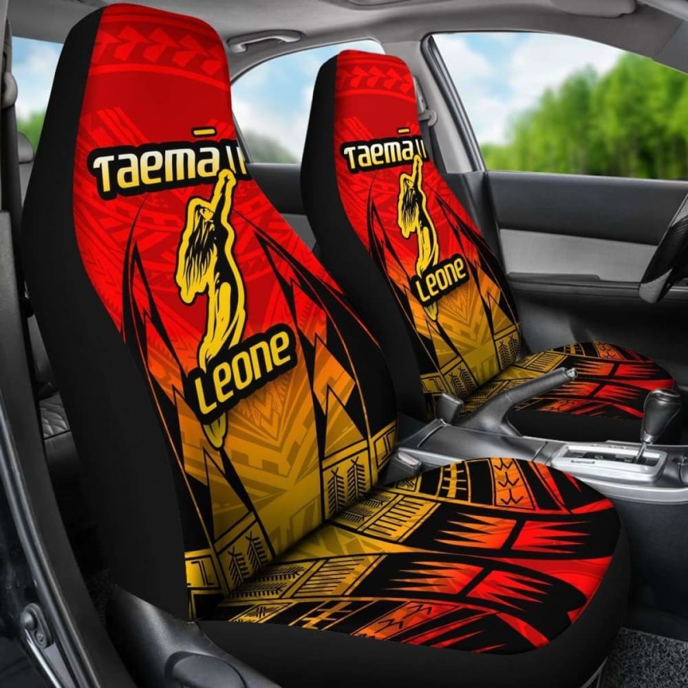 American Samoa Car Seat Covers - Taema Leone - 105905 - YourCarButBetter