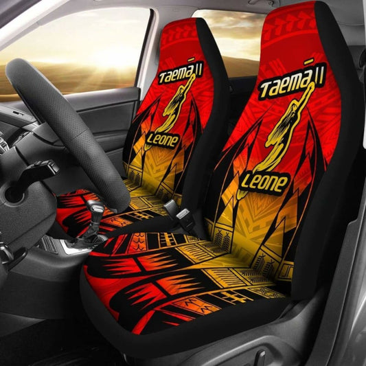 American Samoa Car Seat Covers - Taema Leone - 105905 - YourCarButBetter