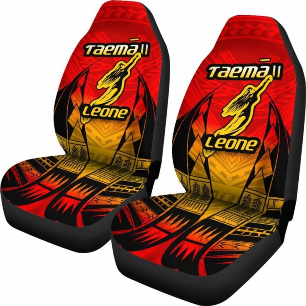 American Samoa Car Seat Covers - Taema Leone - 105905 - YourCarButBetter