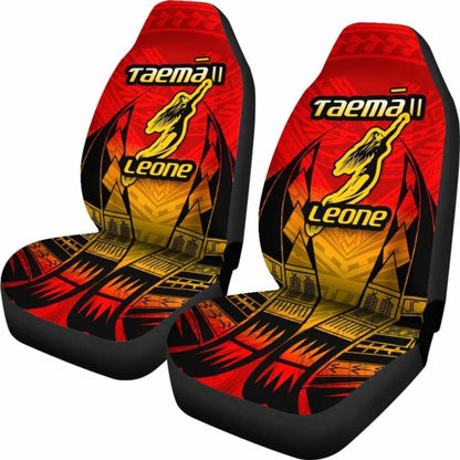 American Samoa Car Seat Covers - Taema Leone - 105905 - YourCarButBetter