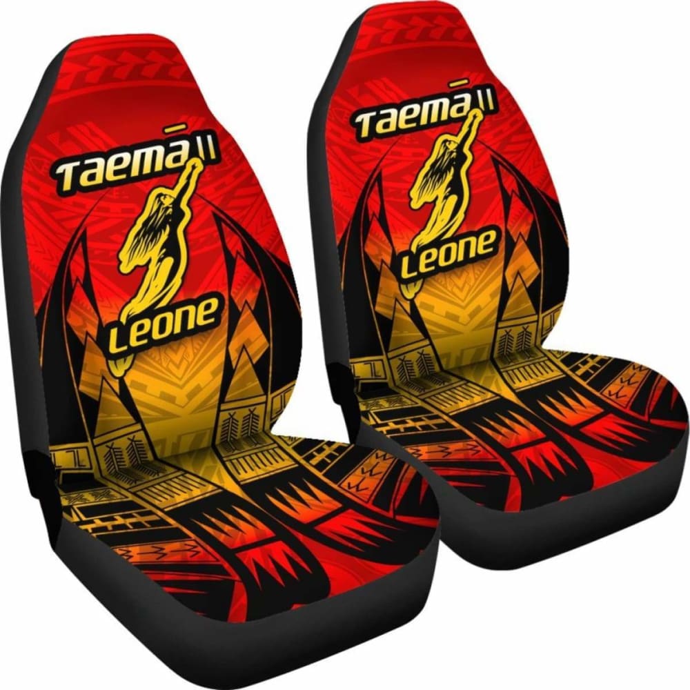 American Samoa Car Seat Covers - Taema Leone - 105905 - YourCarButBetter
