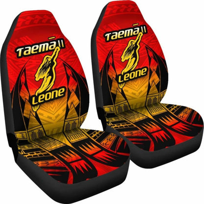 American Samoa Car Seat Covers - Taema Leone - 105905 - YourCarButBetter