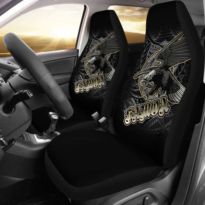 American Samoa Eagle Car Seat Covers - American Samoa Seal - 110424 - YourCarButBetter