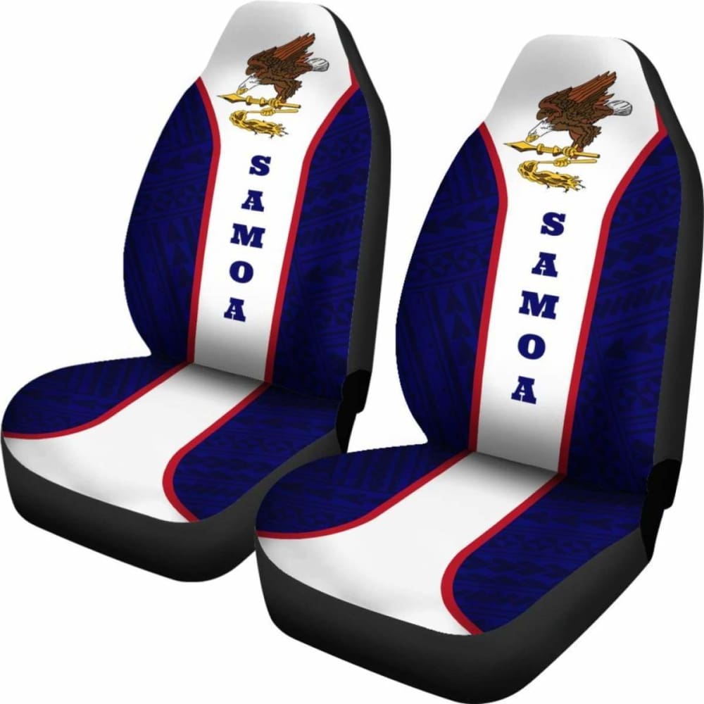 American Samoa Rising Car Seat Covers Amazing 105905 - YourCarButBetter