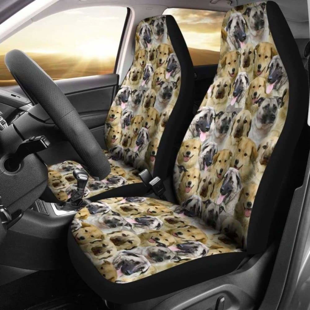 Anatolian Shepherd Full Face Car Seat Covers 091706