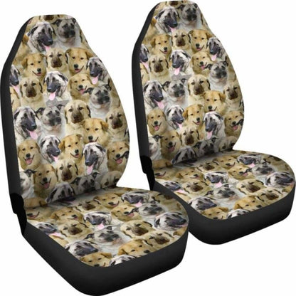 Anatolian Shepherd Full Face Car Seat Covers 091706