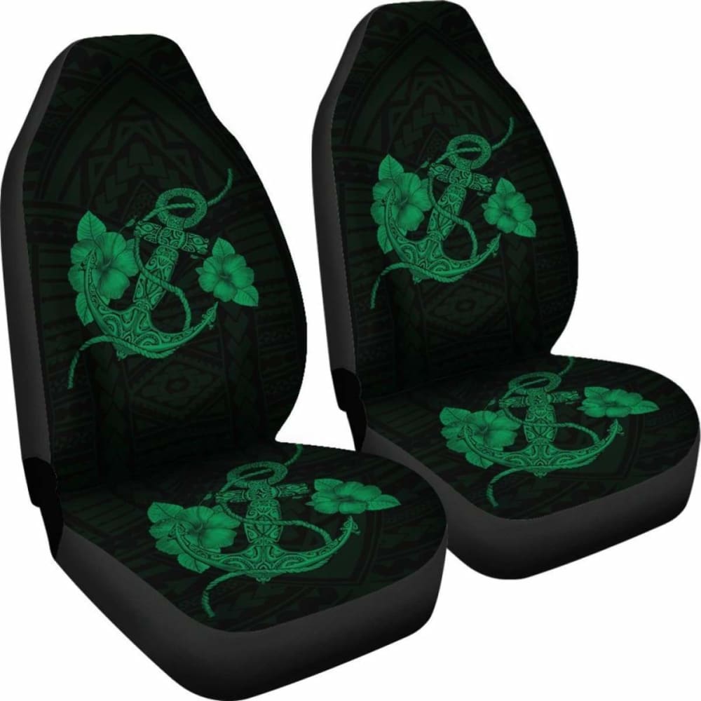 Anchor Green Poly Tribal Car Seat Covers - 192609 - YourCarButBetter