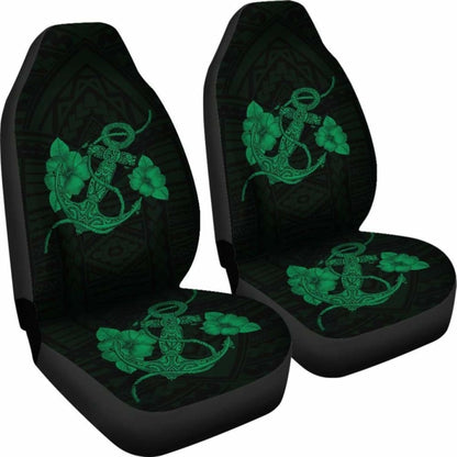 Anchor Green Poly Tribal Car Seat Covers - 192609 - YourCarButBetter