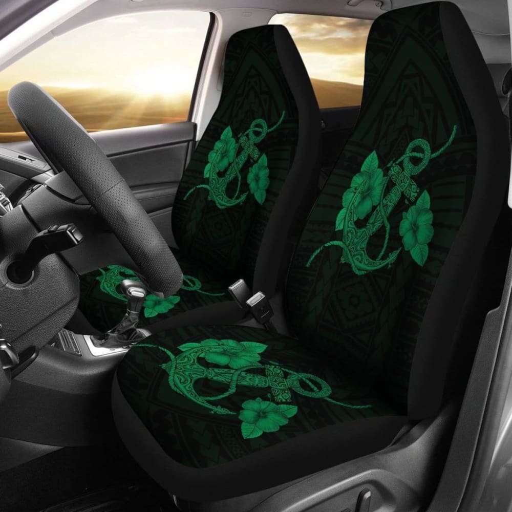 Anchor Green Poly Tribal Car Seat Covers - 192609 - YourCarButBetter