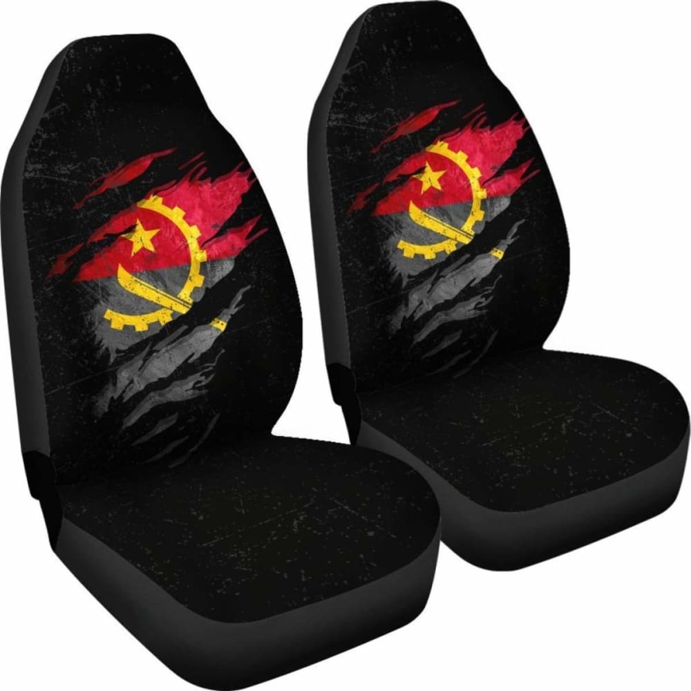 Angola In Me Car Seat Covers - Special Grunge Style 232125 - YourCarButBetter