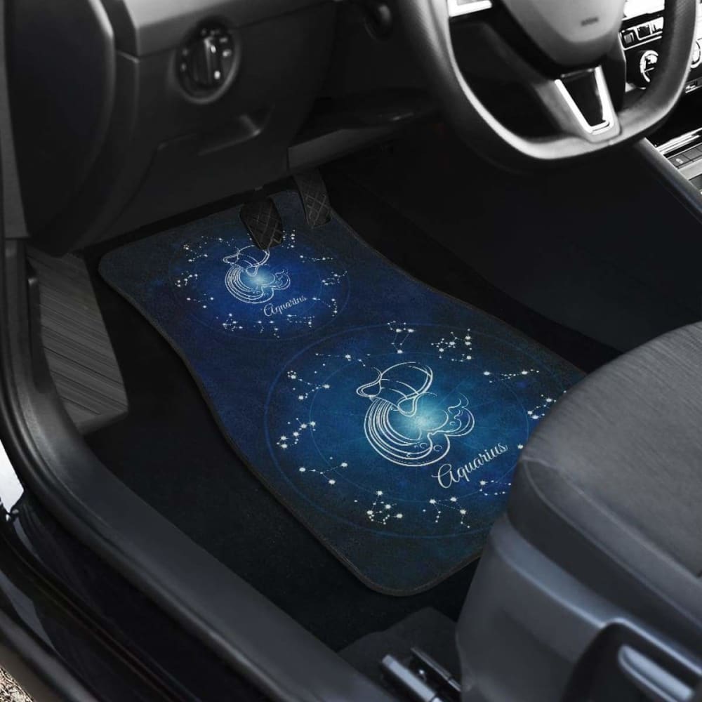 Aquarius Zodiac Sign Car Floor Mats Amazing Gift 211902