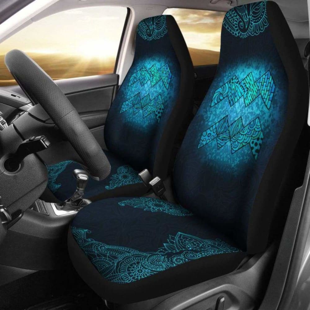 Aquarius Zodiac Sign Car Seat Covers Amazing 161012