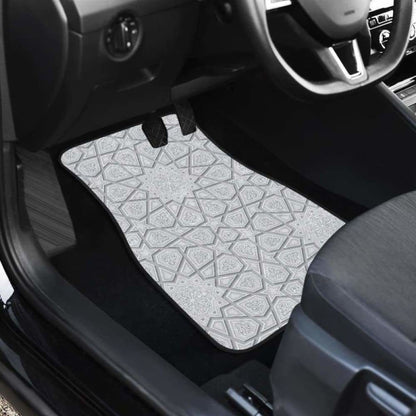 Arabic Star Pattern Front And Back Car Mats 194013 - YourCarButBetter