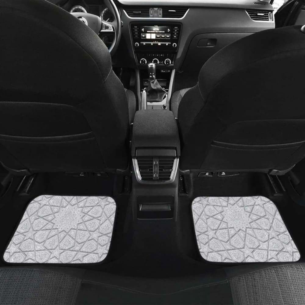 Arabic Star Pattern Front And Back Car Mats 194013 - YourCarButBetter