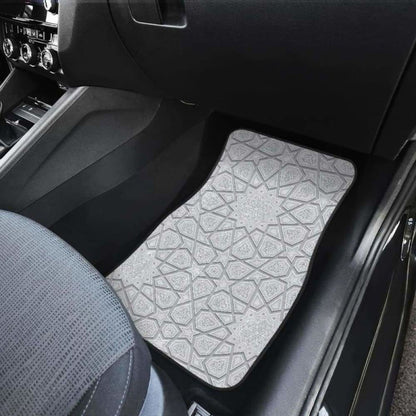 Arabic Star Pattern Front And Back Car Mats 194013 - YourCarButBetter