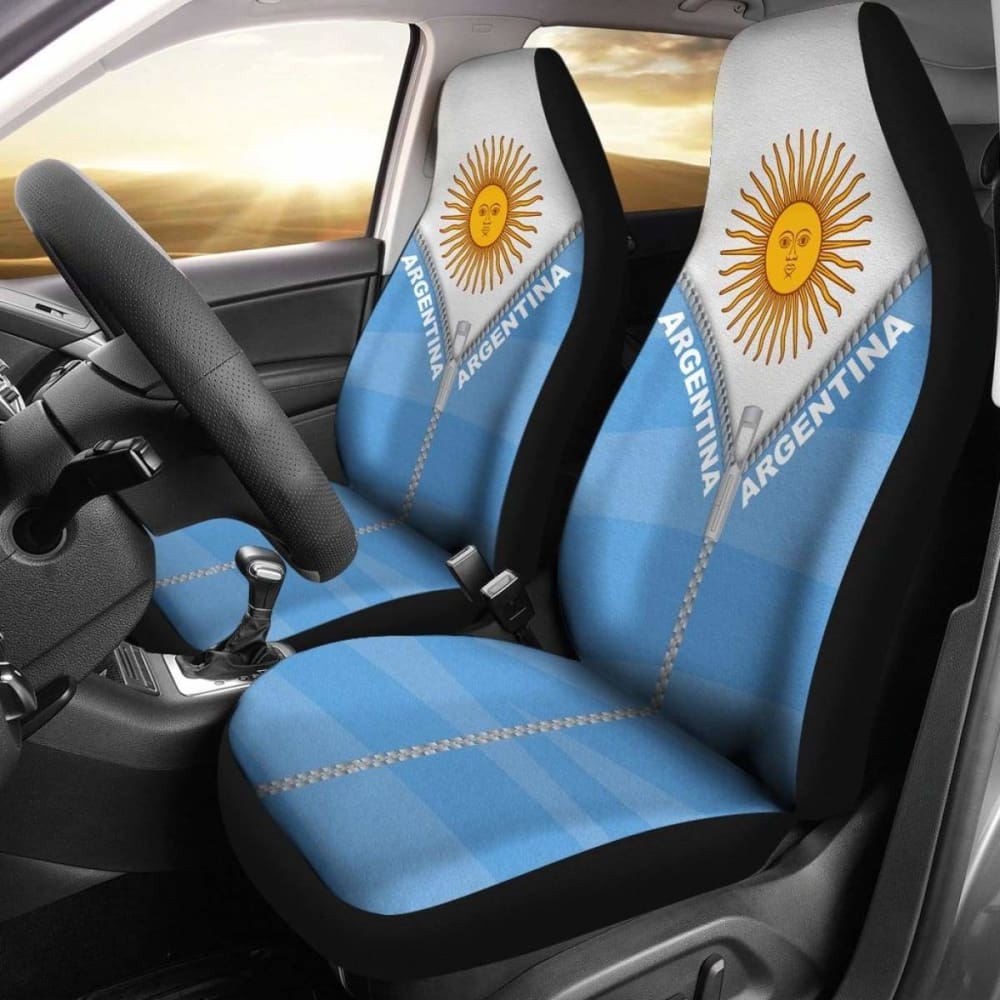 Argentina Car Seat Cover With Straight Zipper Style 192609 - YourCarButBetter