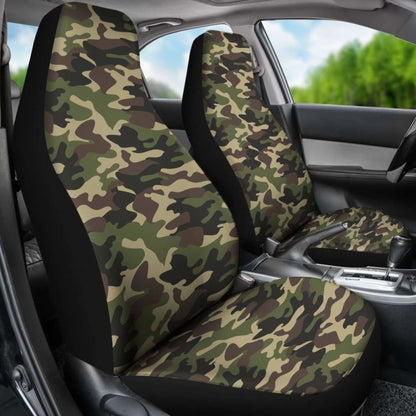Army Camo Car Seat Cover 112608