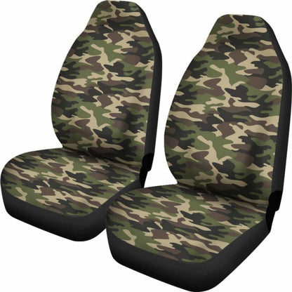 Army Camo Car Seat Cover 112608