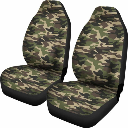 Army Camo Car Seat Cover 112608