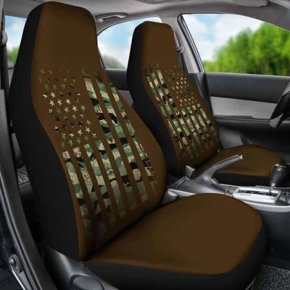 Army Flag Car Seat Covers 153908 - YourCarButBetter