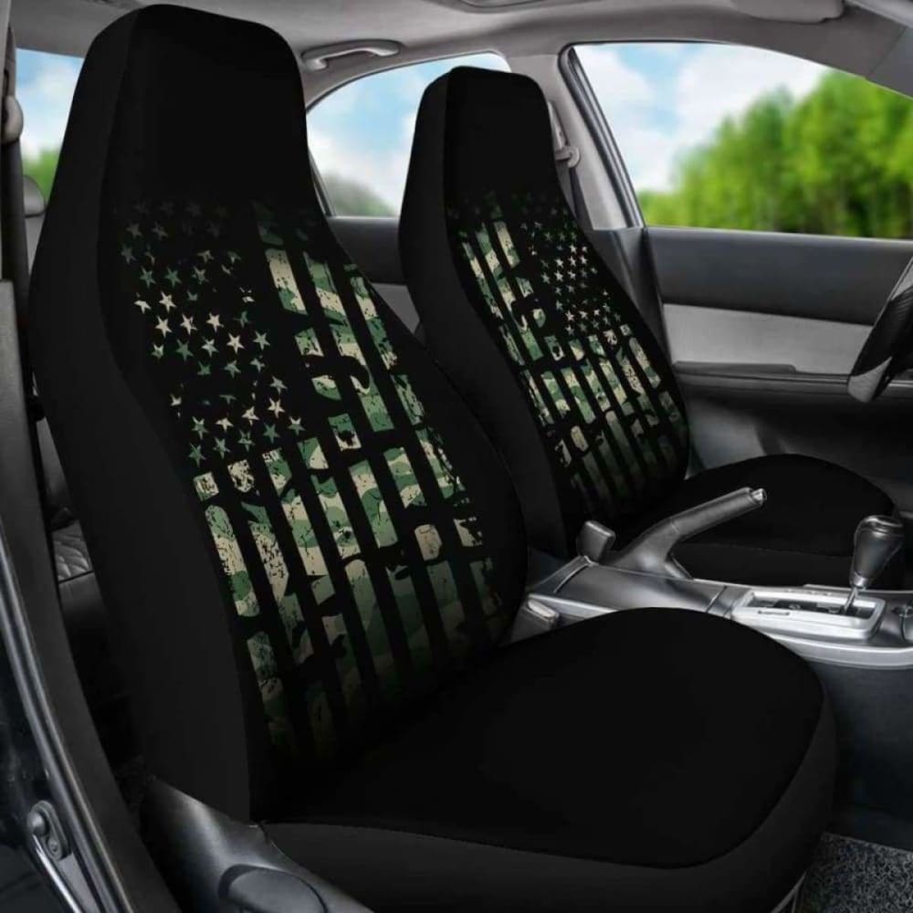 Army Flag Car Seat Covers 153908 - YourCarButBetter