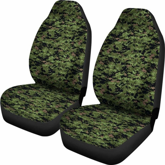 Army Green Digital Camouflage Car Seat Covers 112608