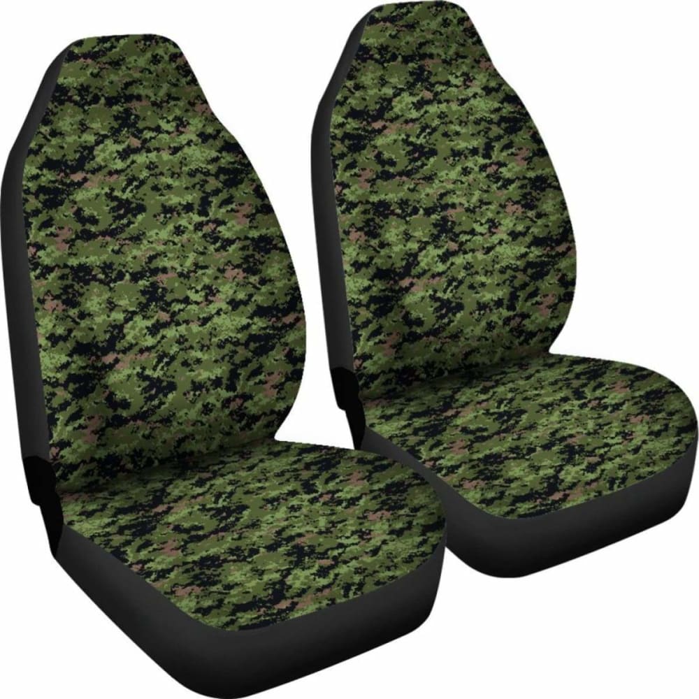 Army Green Digital Camouflage Car Seat Covers 112608