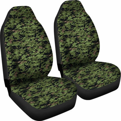 Army Green Digital Camouflage Car Seat Covers 112608