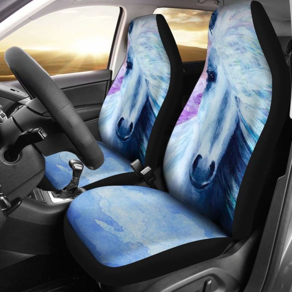 Art Beautiful Horse Car Seat Covers 04 170804