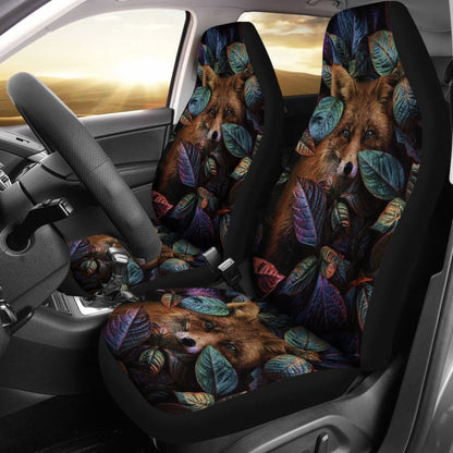 Art Fox Nature Car Seat Covers Amazing Gift Ideas 211802