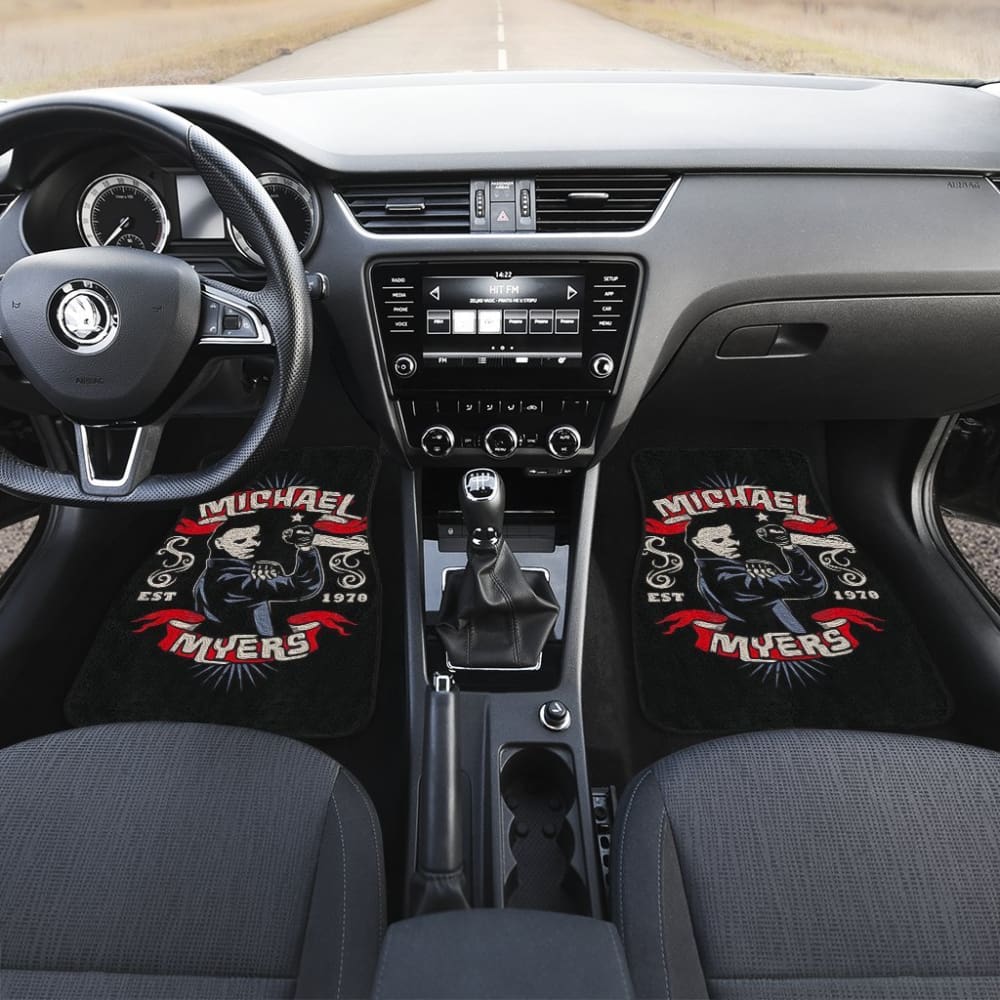 Art Michael Myers Halloween Car Floor Mats Movie Fan Gift 210101 - YourCarButBetter