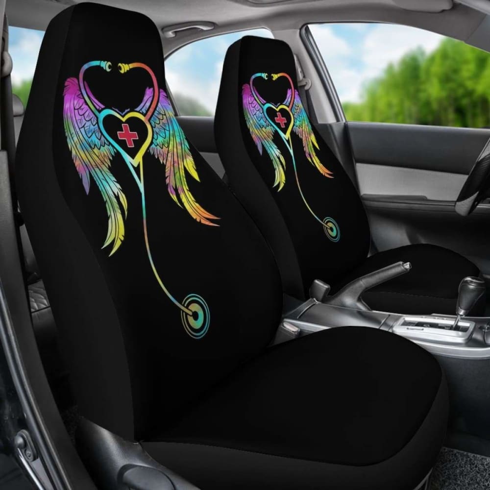 Art Nurse Symbol Love Car Seat Covers Amazing Gift Ideas 144902