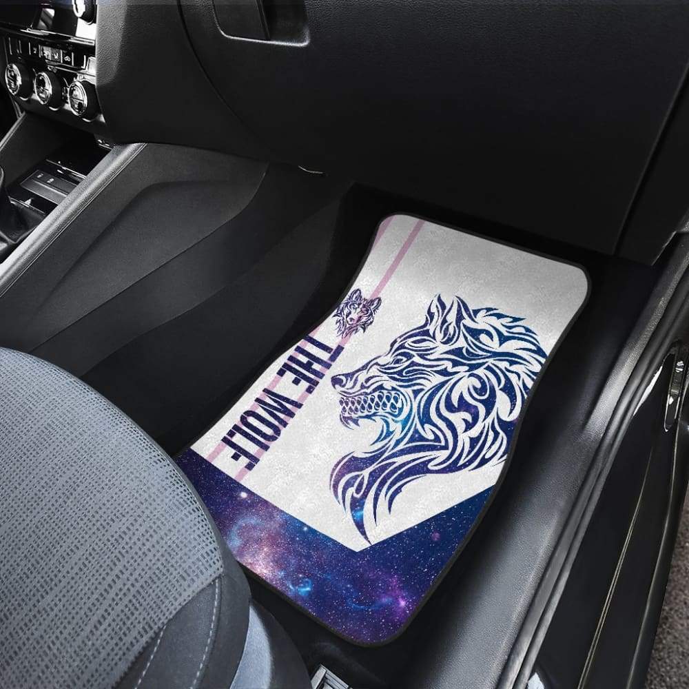Art Wolf Car Floor Mats Mandala Style 212502