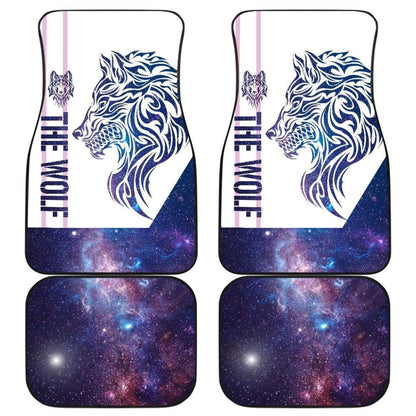 Art Wolf Car Floor Mats Mandala Style 212502
