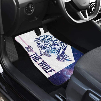 Art Wolf Car Floor Mats Mandala Style 212502
