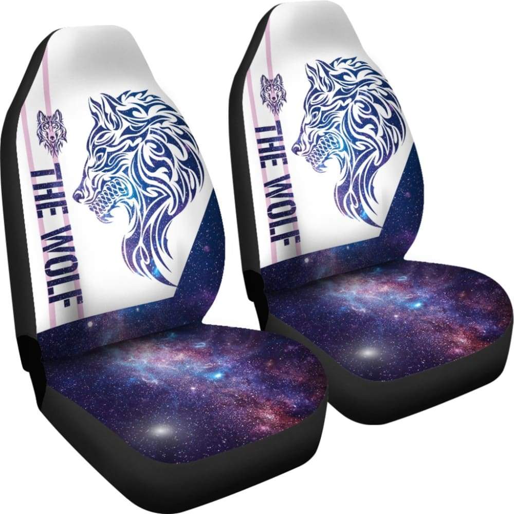 Art Wolf Car Seat Covers Mandala Style 212502