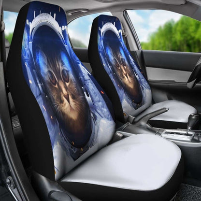 Astronaut Cat 4K Car Seat Covers - Amazing Best Gift Ideas 112428 - YourCarButBetter