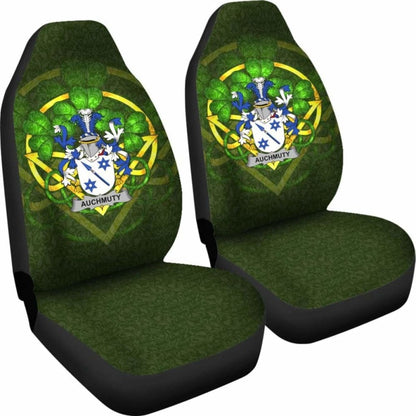 Auchmuty Ireland Car Seat Cover Celtic Shamrock (Set Of Two) 154230 - YourCarButBetter