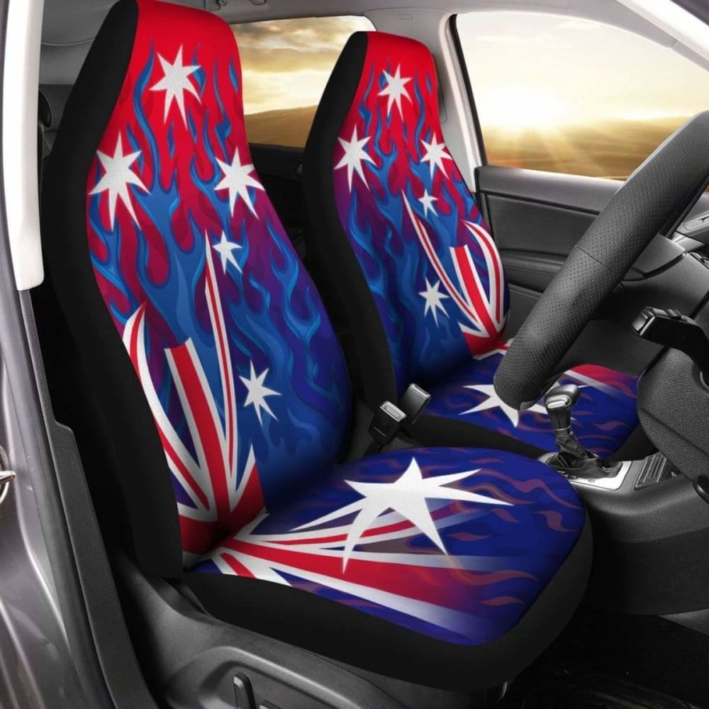 Australia Car Seat Covers Aussie Flame 15 181703 - YourCarButBetter