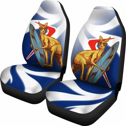 Australia Car Seat Covers- Aussie Kangaroo - 15 174914 - YourCarButBetter