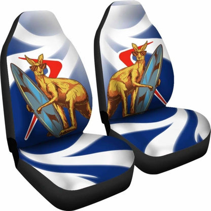 Australia Car Seat Covers- Aussie Kangaroo - 15 174914 - YourCarButBetter