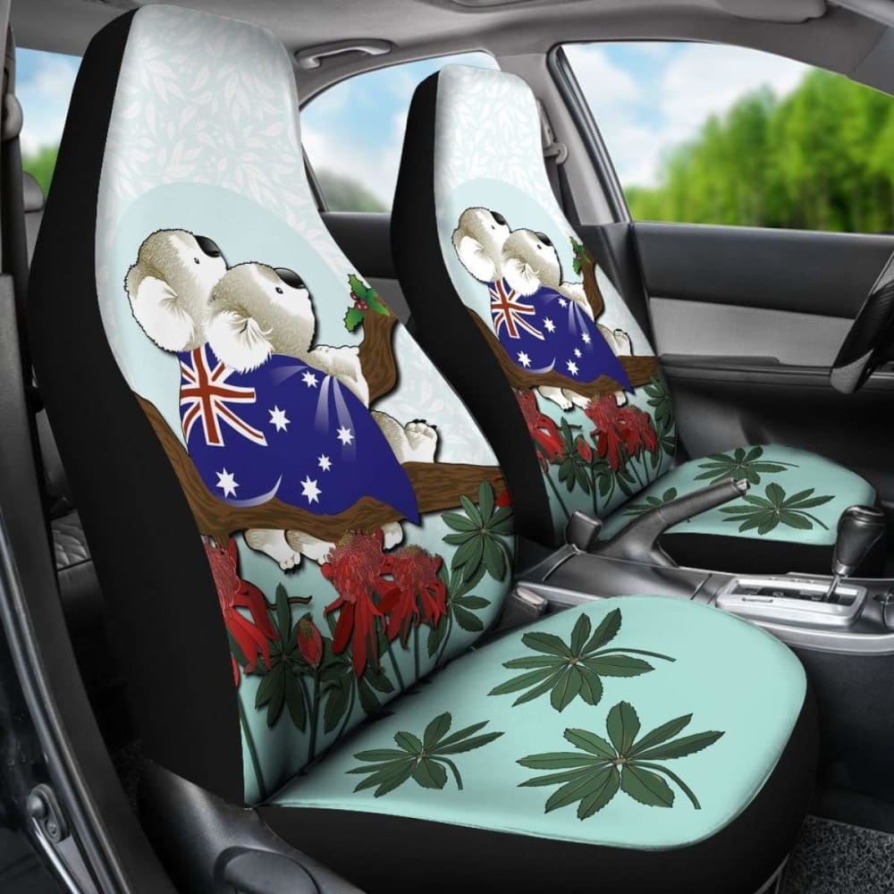 Australia Car Seat Covers Koala And Warat2 174914 - YourCarButBetter